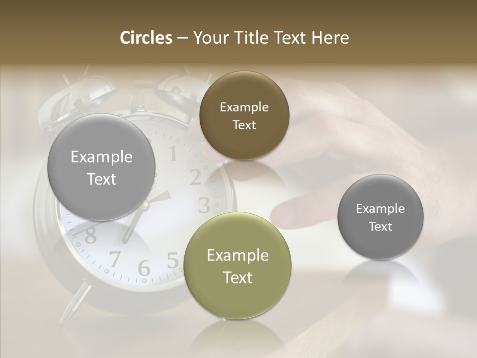 Men Bedroom Relaxation PowerPoint Template