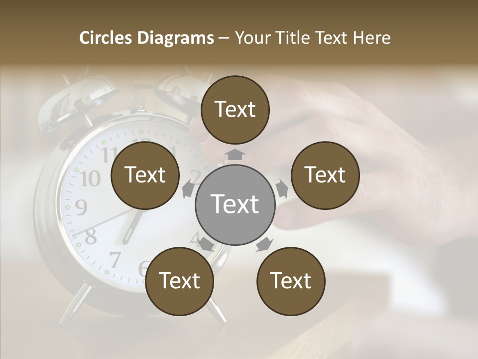 Men Bedroom Relaxation PowerPoint Template