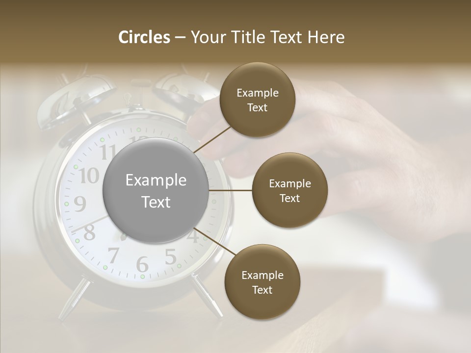 Men Bedroom Relaxation PowerPoint Template