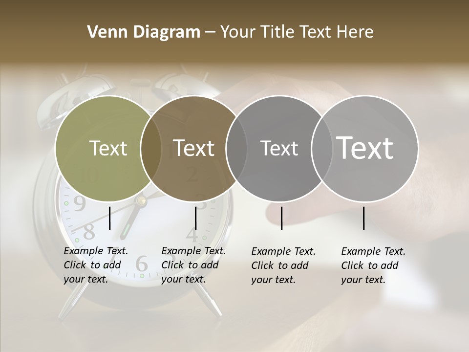 Men Bedroom Relaxation PowerPoint Template