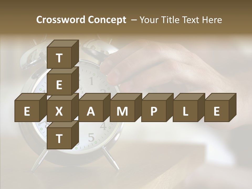 Men Bedroom Relaxation PowerPoint Template