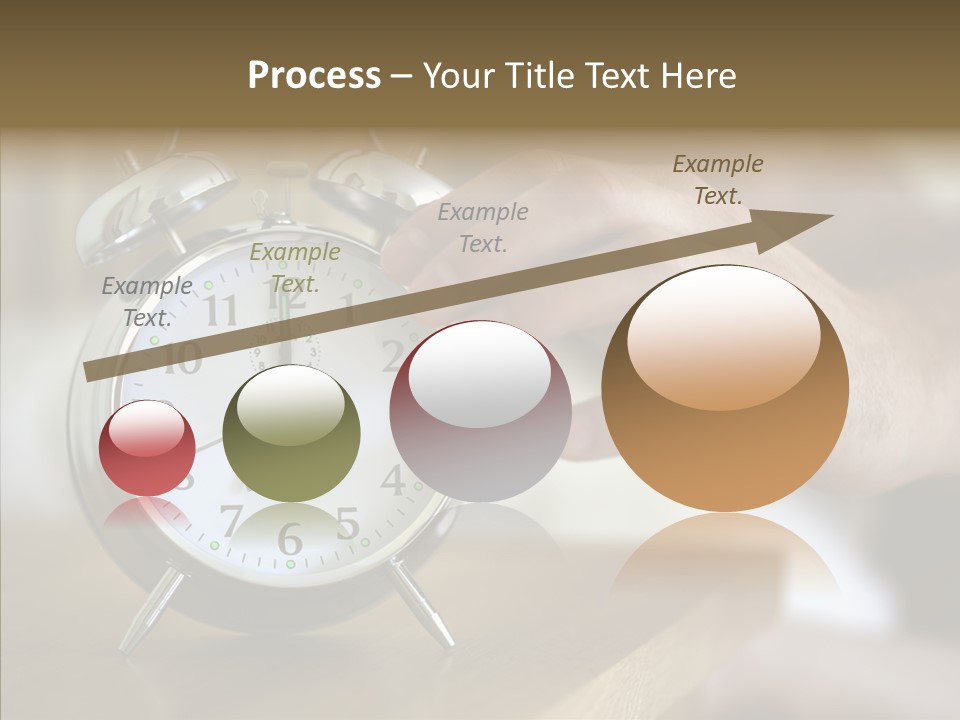 Men Bedroom Relaxation PowerPoint Template