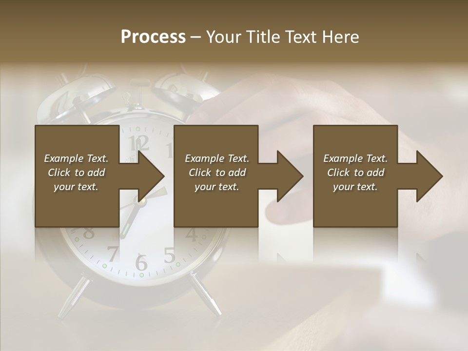 Men Bedroom Relaxation PowerPoint Template