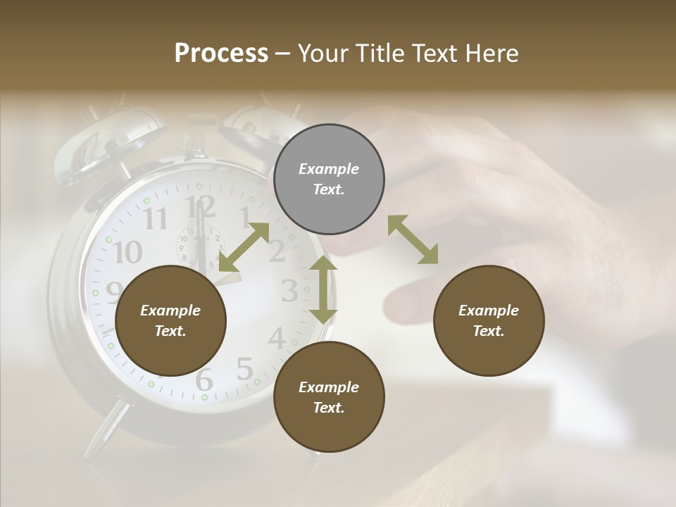 Men Bedroom Relaxation PowerPoint Template