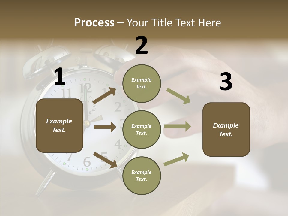 Men Bedroom Relaxation PowerPoint Template