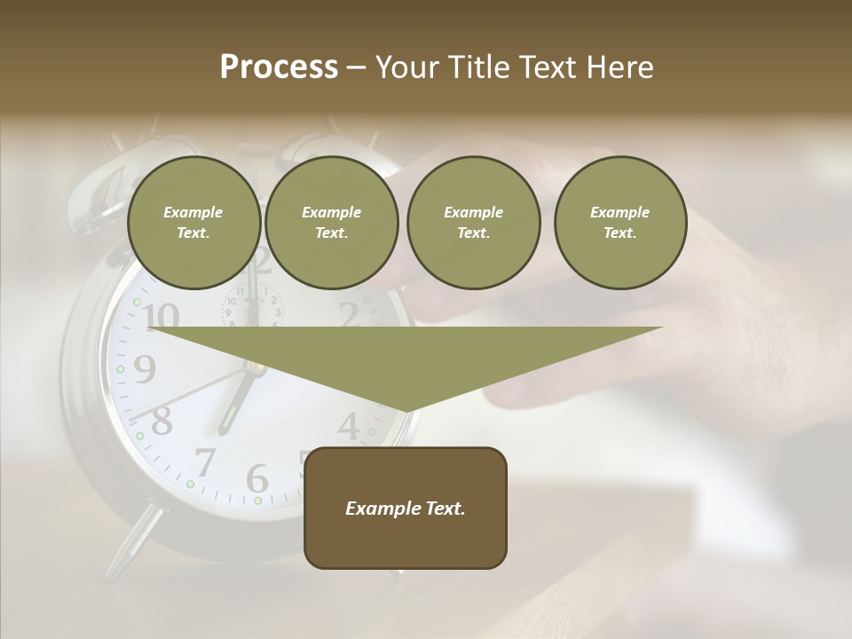 Men Bedroom Relaxation PowerPoint Template