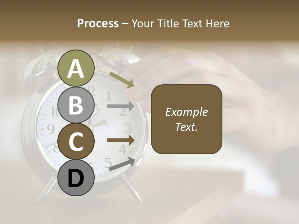 Men Bedroom Relaxation PowerPoint Template