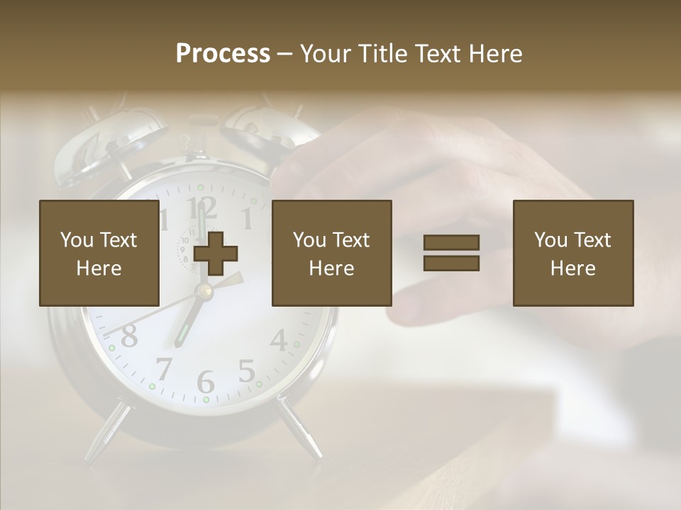 Men Bedroom Relaxation PowerPoint Template