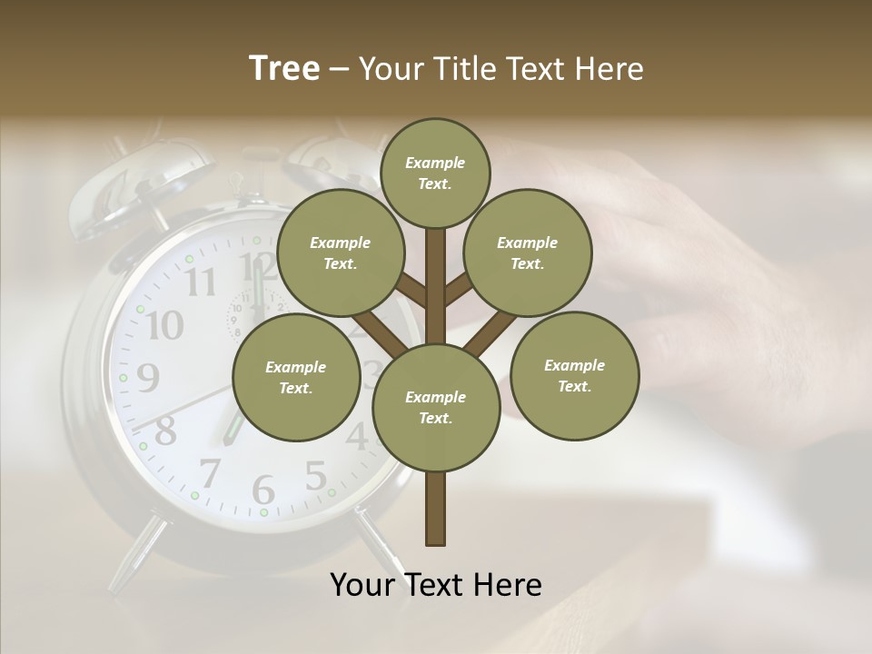 Men Bedroom Relaxation PowerPoint Template