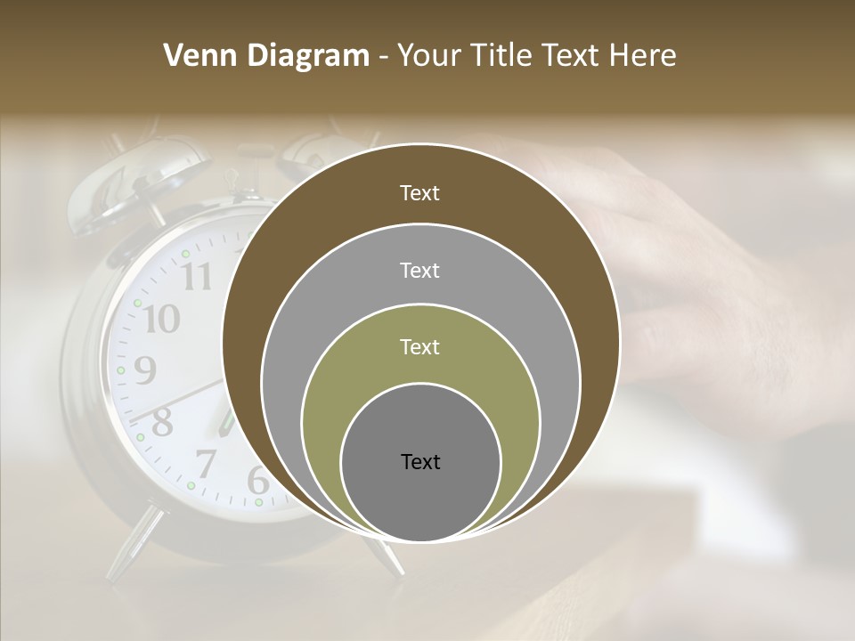 Men Bedroom Relaxation PowerPoint Template