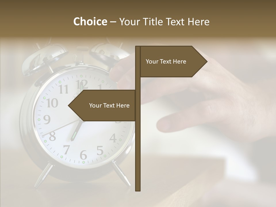 Men Bedroom Relaxation PowerPoint Template