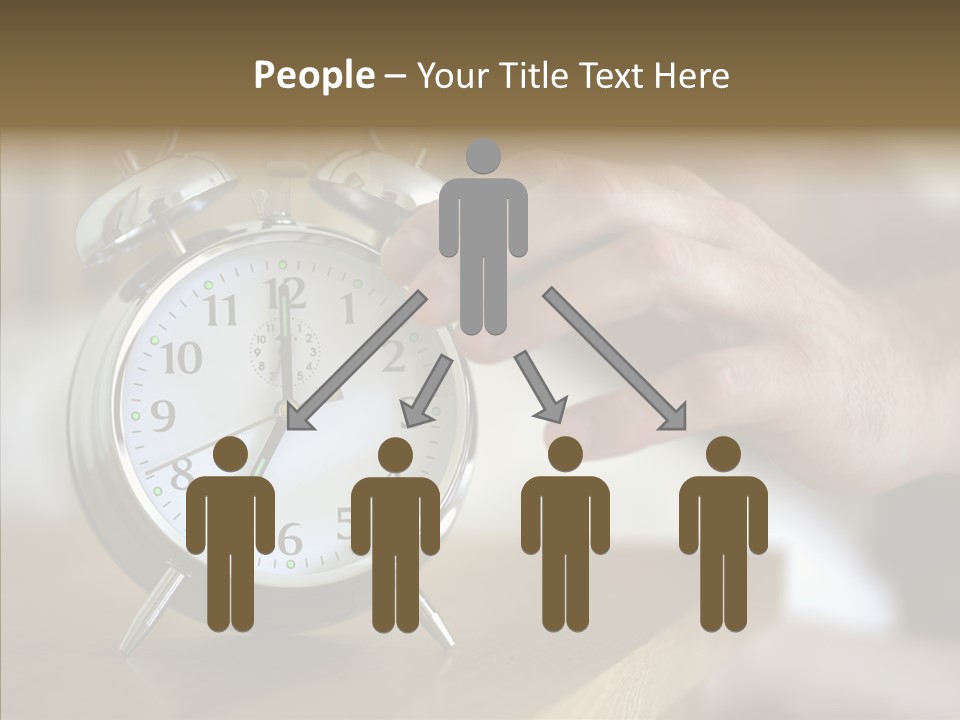 Men Bedroom Relaxation PowerPoint Template