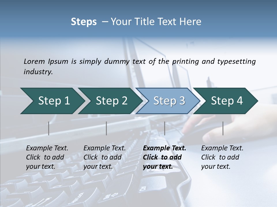 Business People Information PowerPoint Template