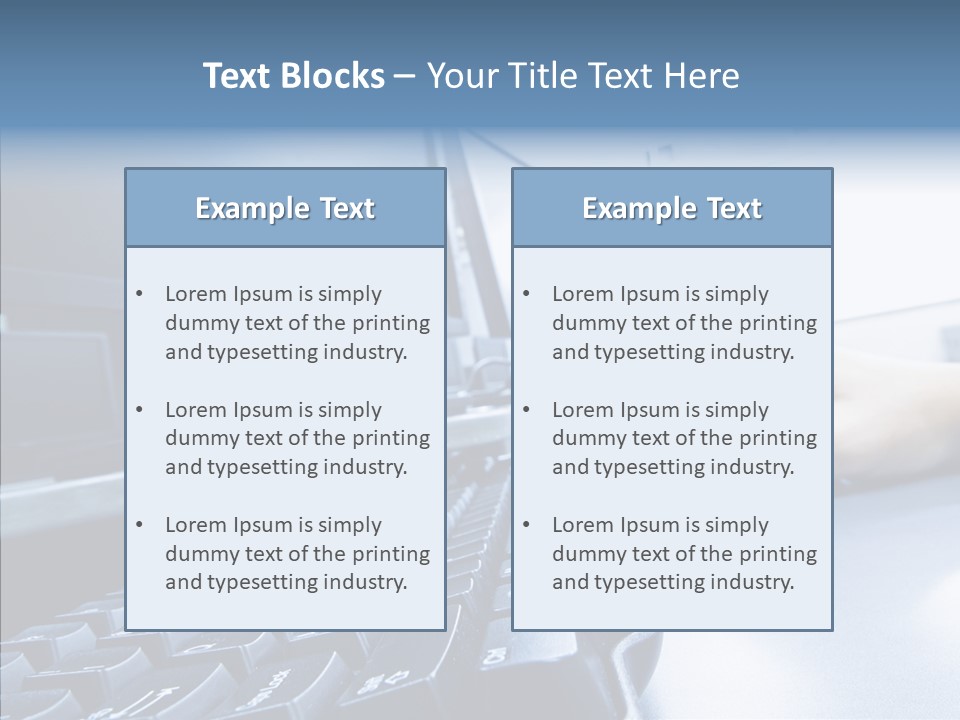 Business People Information PowerPoint Template