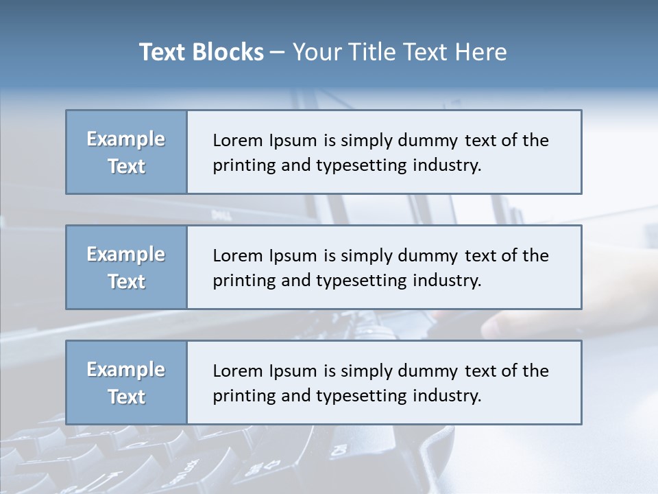 Business People Information PowerPoint Template