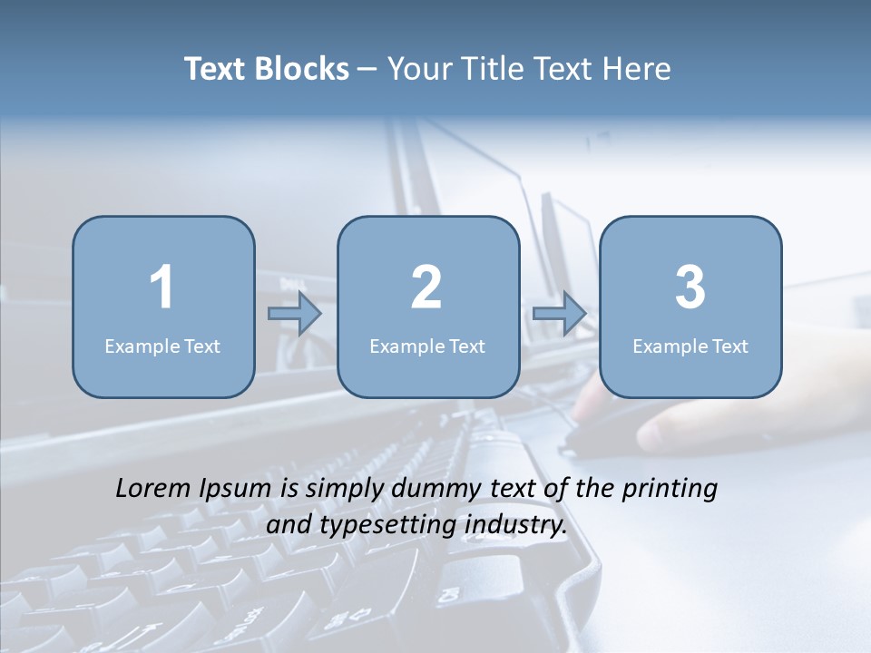 Business People Information PowerPoint Template
