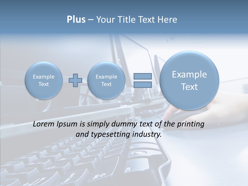 Business People Information PowerPoint Template