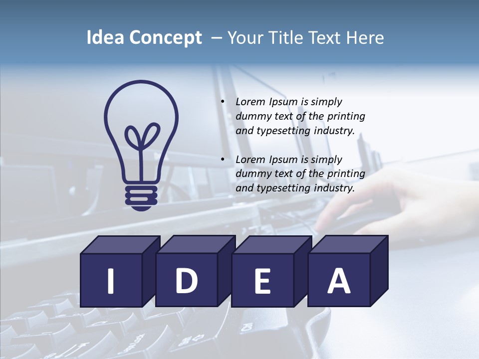 Business People Information PowerPoint Template