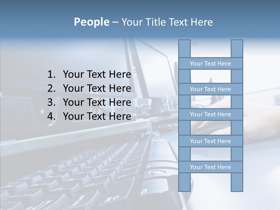 Business People Information PowerPoint Template