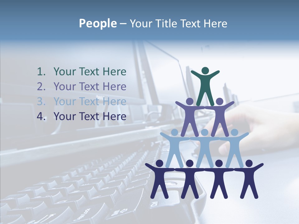 Business People Information PowerPoint Template