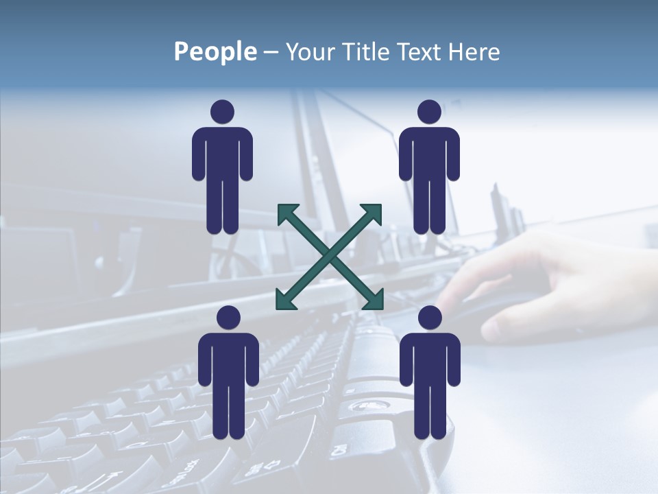 Business People Information PowerPoint Template