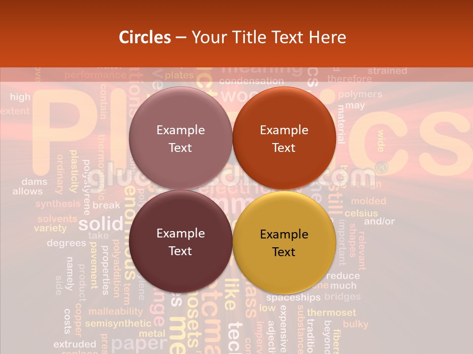 Chains Melt Shiny PowerPoint Template