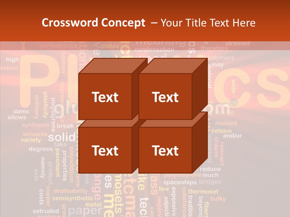 Chains Melt Shiny PowerPoint Template