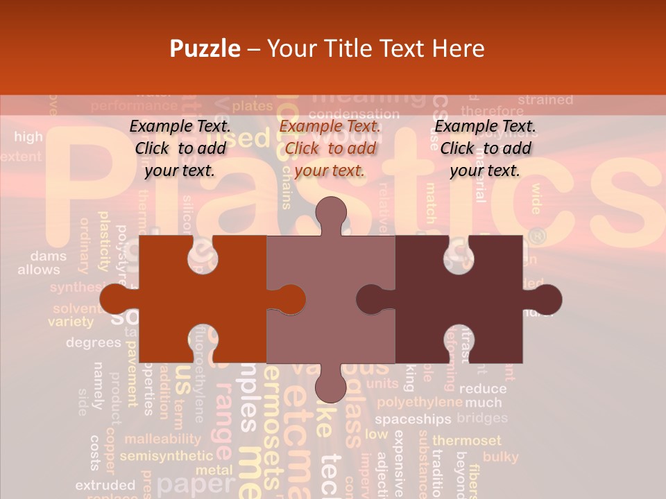 Chains Melt Shiny PowerPoint Template