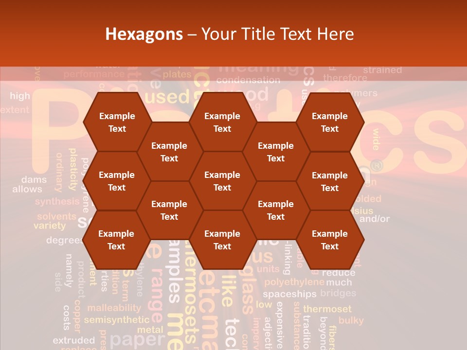 Chains Melt Shiny PowerPoint Template