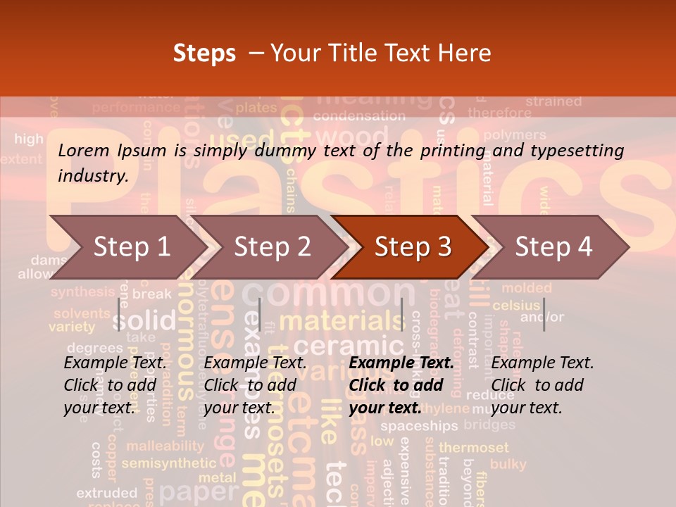 Chains Melt Shiny PowerPoint Template