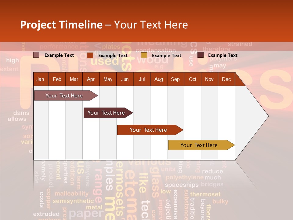 Chains Melt Shiny PowerPoint Template