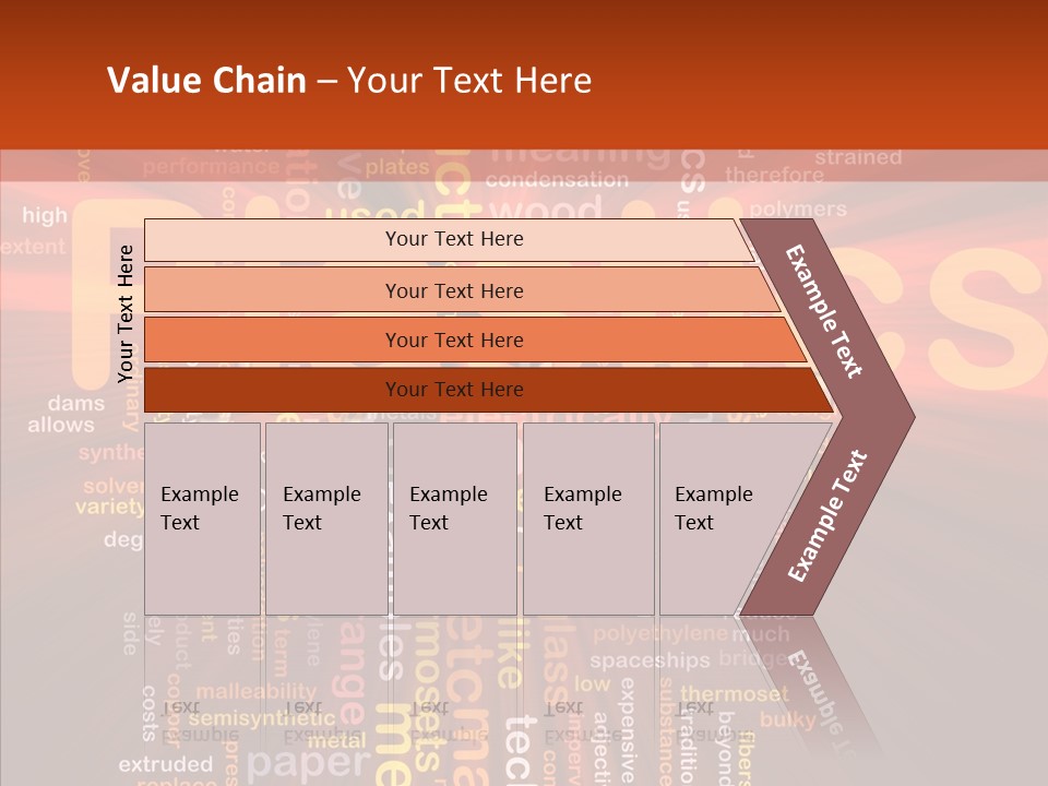 Chains Melt Shiny PowerPoint Template