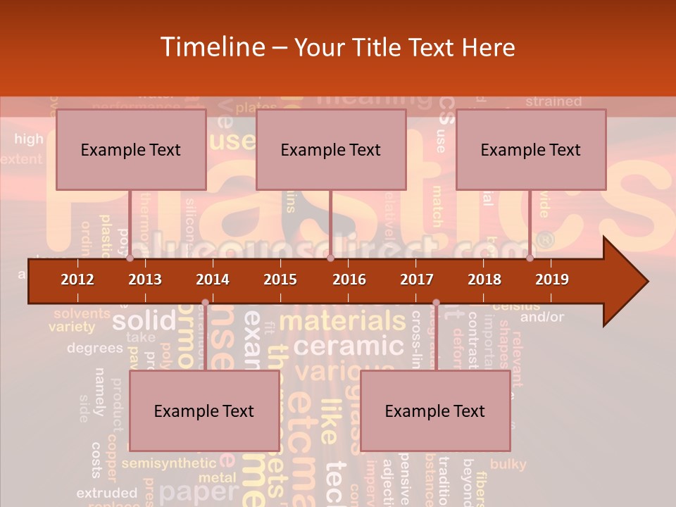 Chains Melt Shiny PowerPoint Template