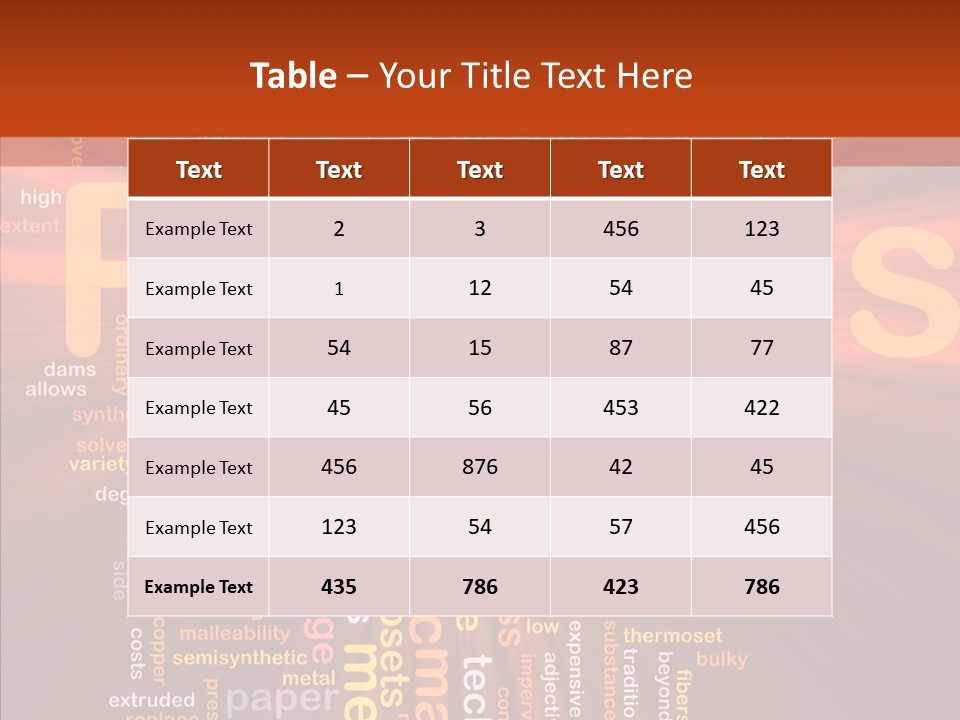 Chains Melt Shiny PowerPoint Template