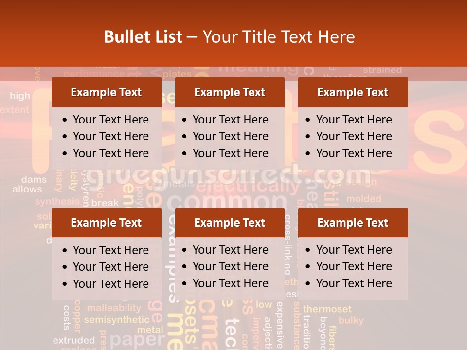 Chains Melt Shiny PowerPoint Template