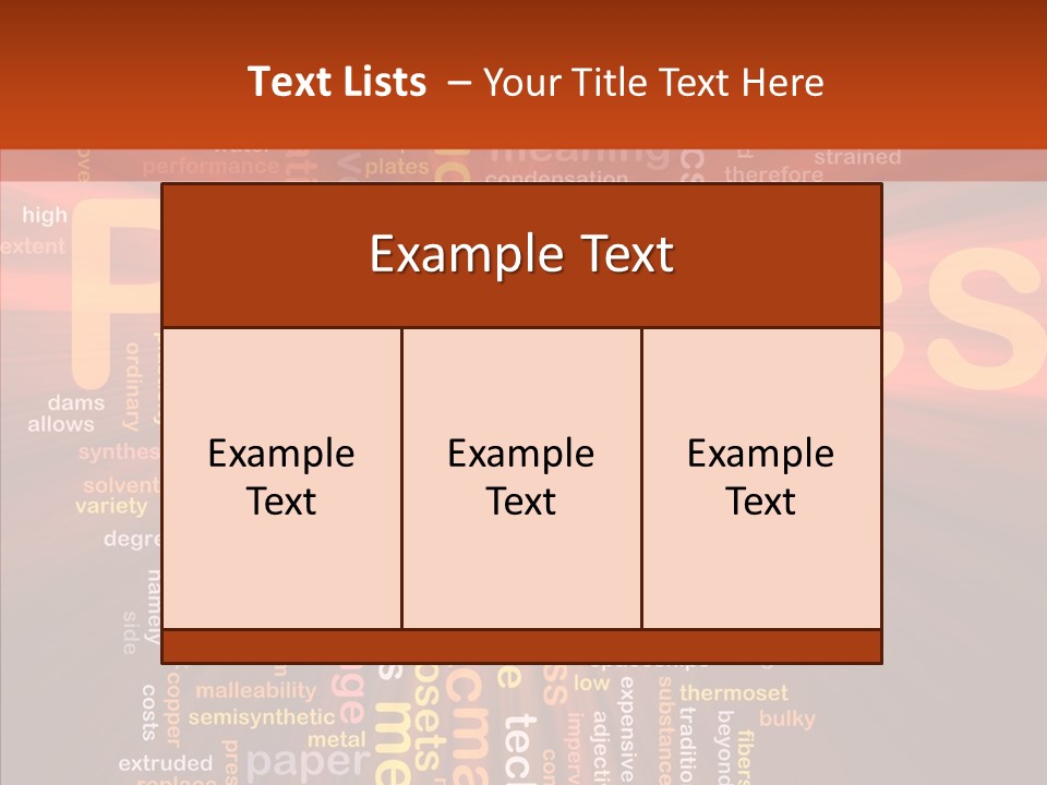 Chains Melt Shiny PowerPoint Template