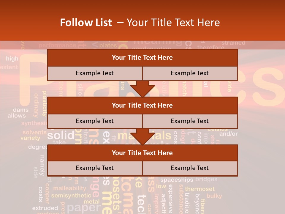 Chains Melt Shiny PowerPoint Template