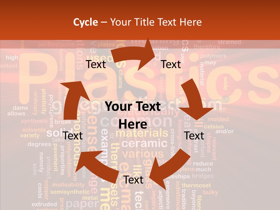 Chains Melt Shiny PowerPoint Template