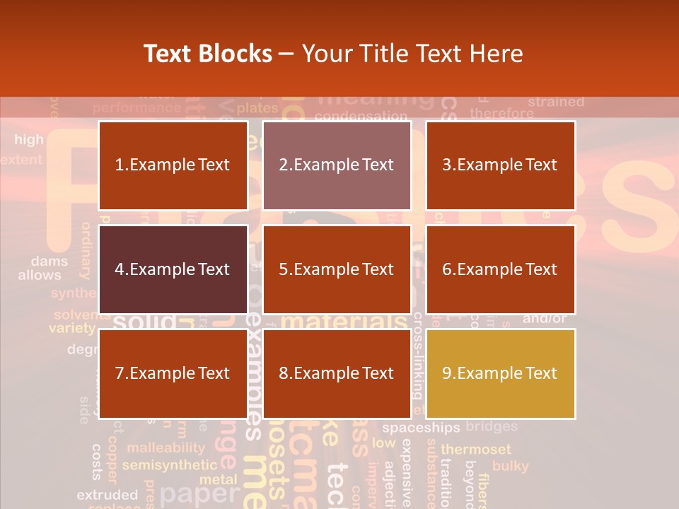 Chains Melt Shiny PowerPoint Template