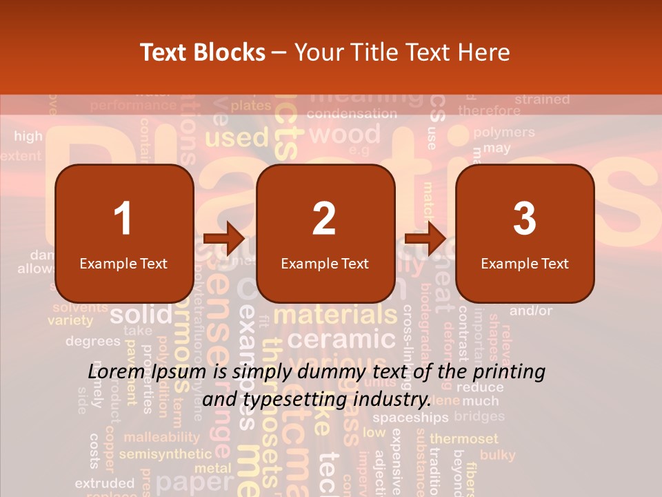 Chains Melt Shiny PowerPoint Template
