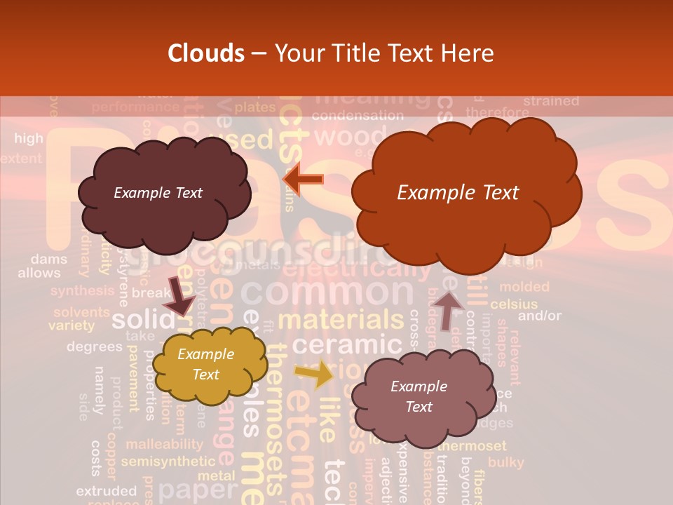 Chains Melt Shiny PowerPoint Template