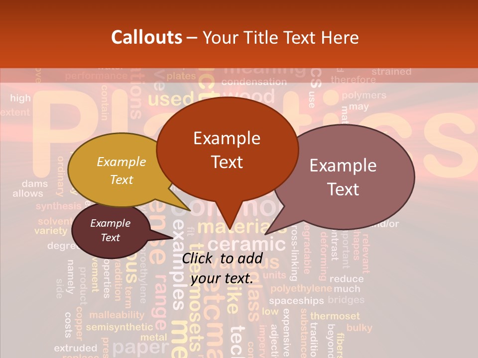 Chains Melt Shiny PowerPoint Template