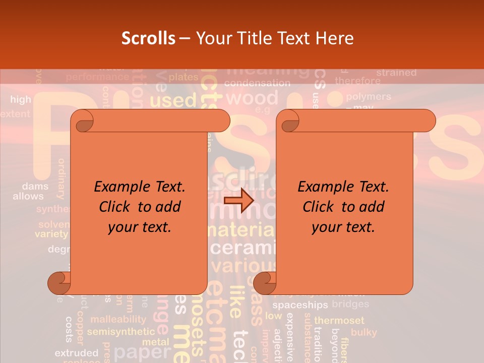 Chains Melt Shiny PowerPoint Template
