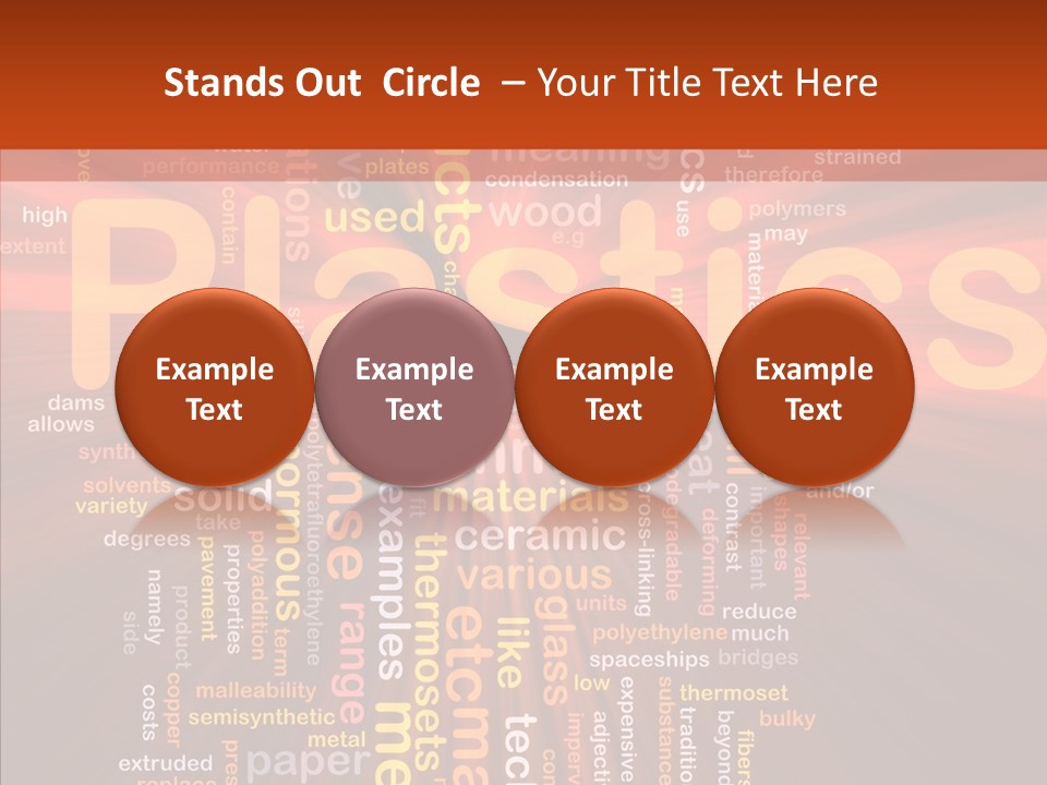 Chains Melt Shiny PowerPoint Template