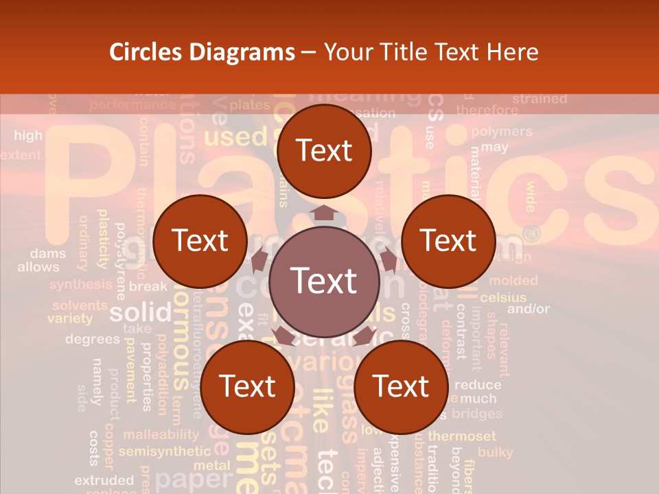 Chains Melt Shiny PowerPoint Template