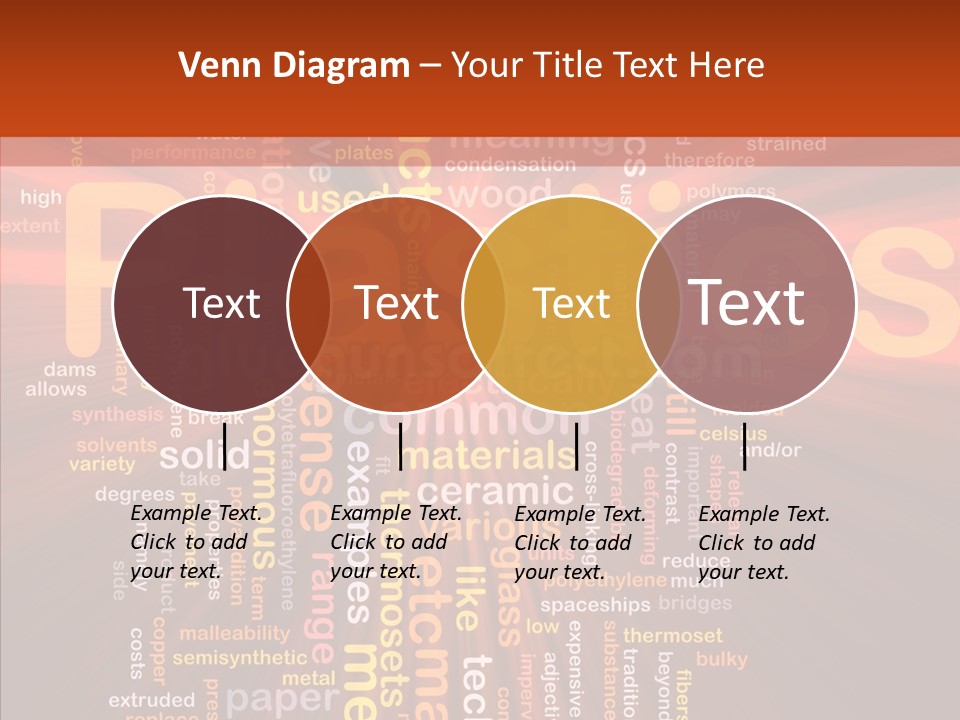 Chains Melt Shiny PowerPoint Template