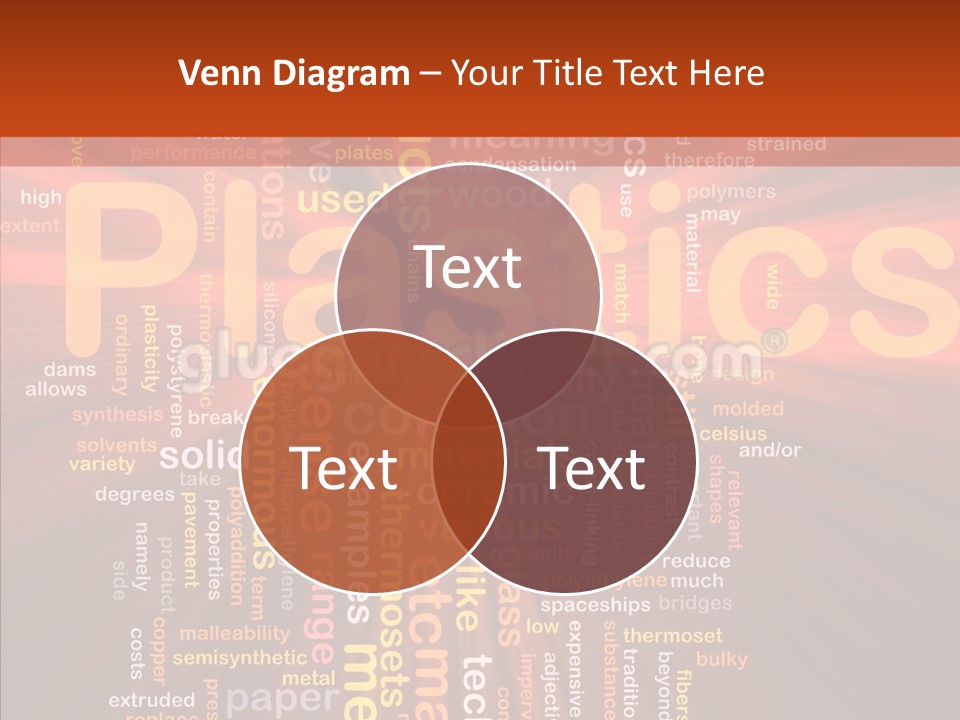 Chains Melt Shiny PowerPoint Template