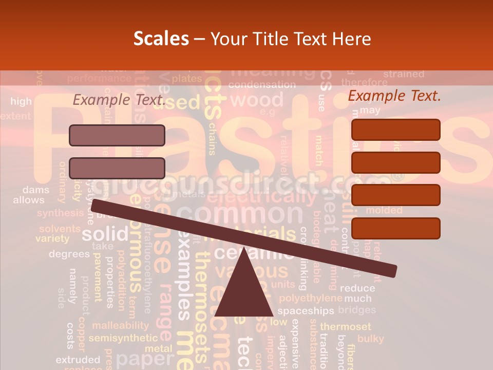 Chains Melt Shiny PowerPoint Template