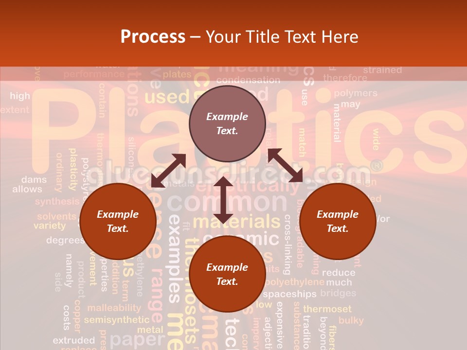 Chains Melt Shiny PowerPoint Template