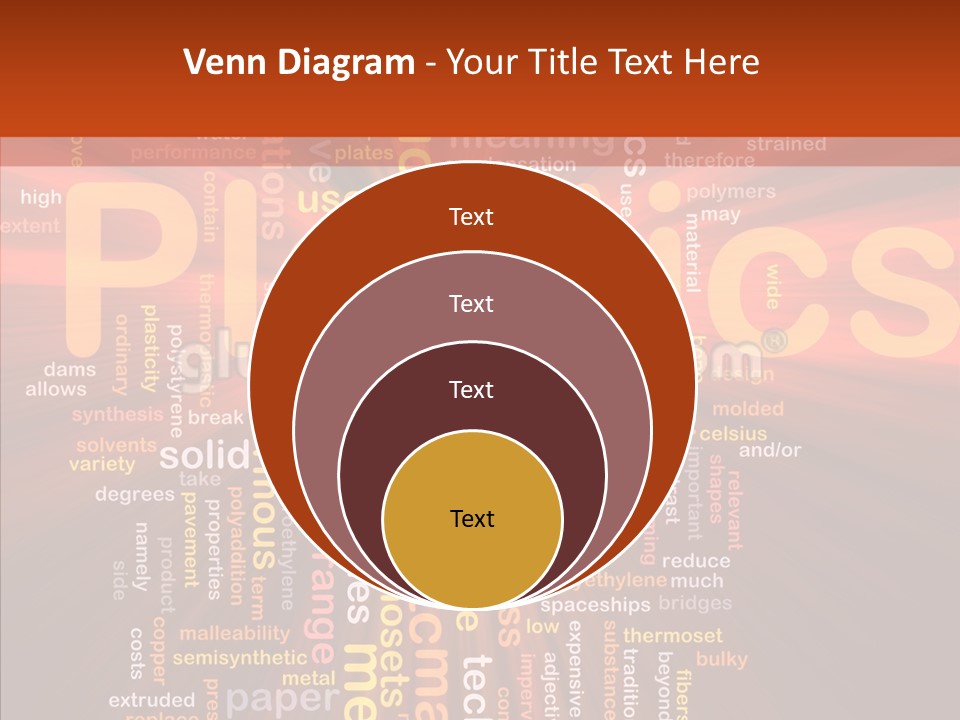 Chains Melt Shiny PowerPoint Template